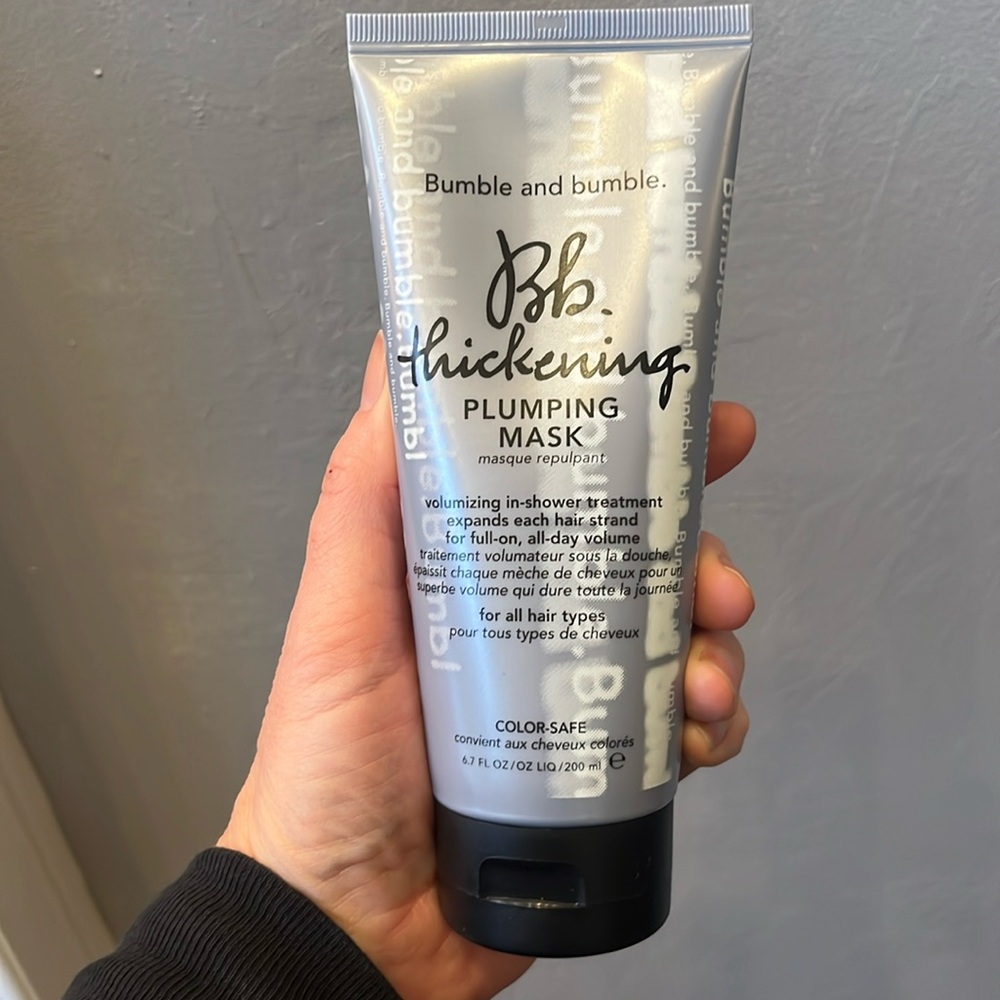 Bumble & Bumble brand new unused full size Plumping Mask 6.7 oz